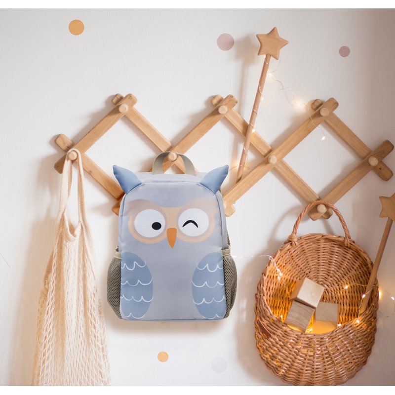 EBERHARD FABER cartable enfant Mini Kids Hibou, polyester, 235×320 mm
