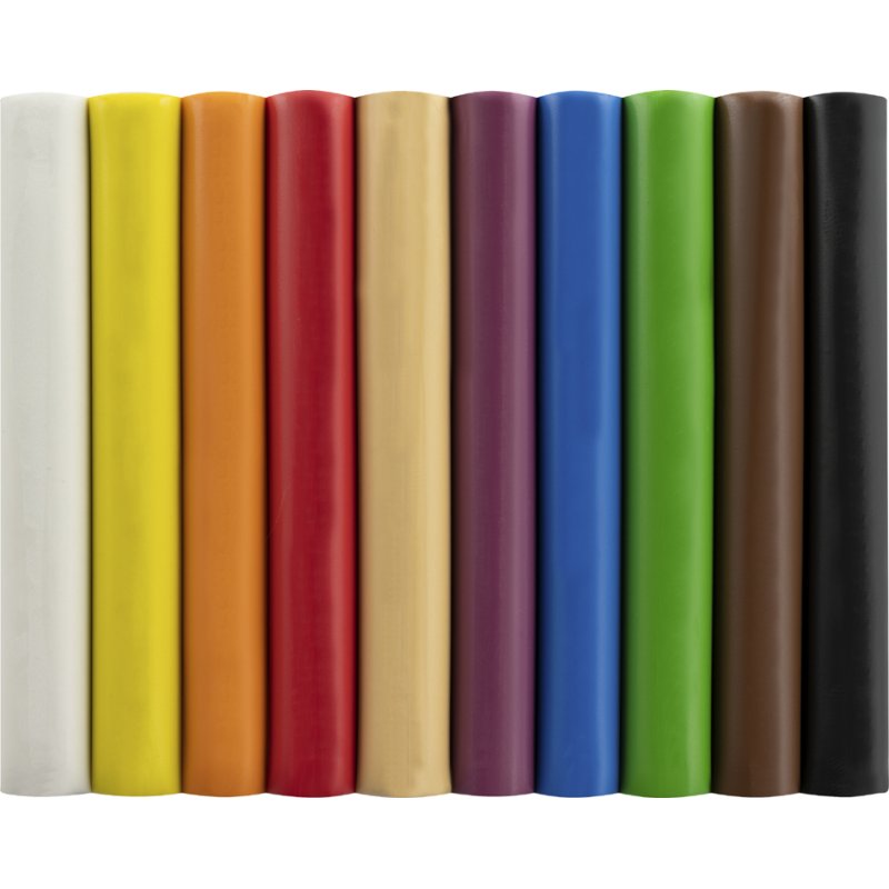 EBERHARD FABER pâte à modeler set de base, 10 bâtons, 185 g, couleurs assorties