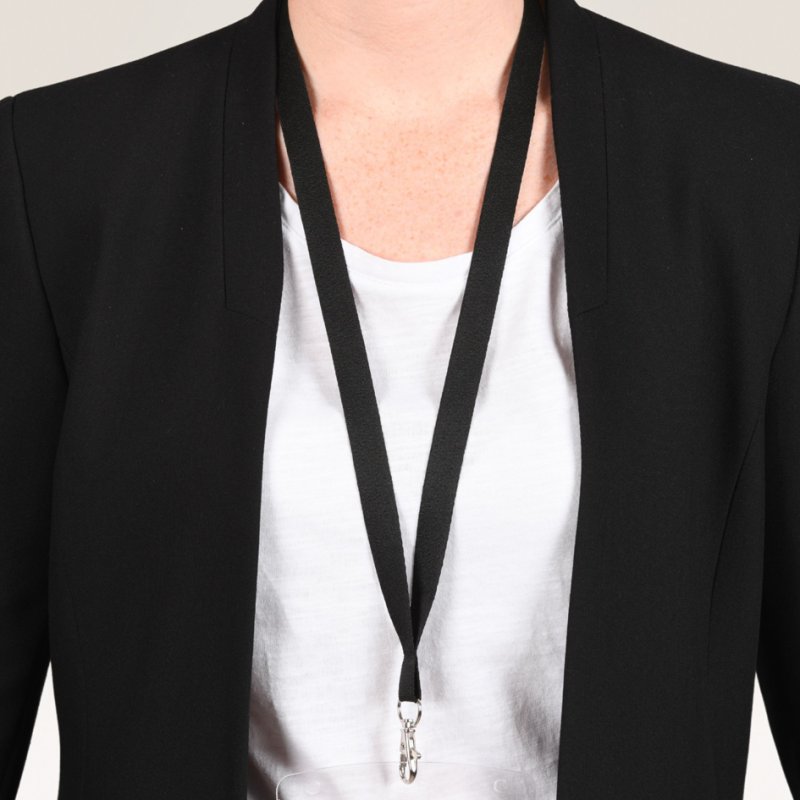 AVERY cordon de clé PET recyclé, 440 × 15 mm, rouge, 10 pièces