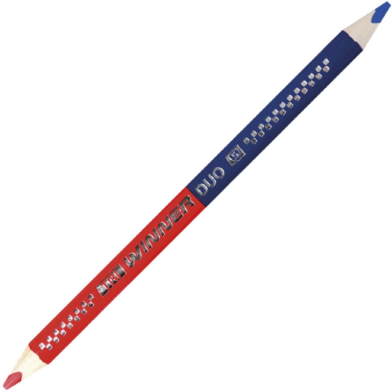 EBERHARD FABER séparateur de syllabes TRI WINNER, rouge/bleu, triangulaire, 5,0 mm