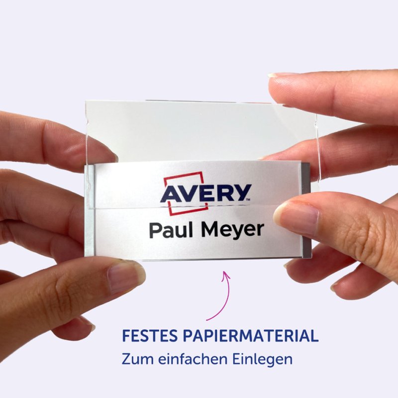 AVERY Zweckform étiquettes à insérer, 74×34 mm, blanc, 160 pièces