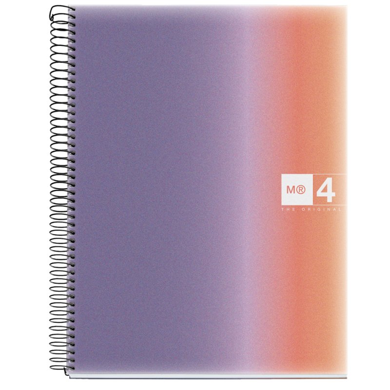 MIQUELRIUS collegeblok Notebook AURORA, A4, geruit, 120 blad