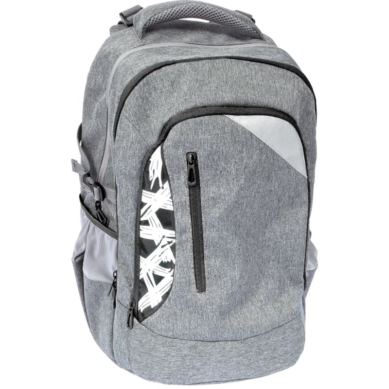 EBERHARD FABER schoolrugzak X-Style, grijs/zwart, 30 liter