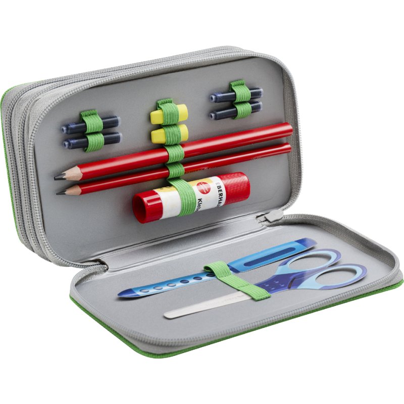 EBERHARD FABER etui Triple Decker voetbal, groen/grijs