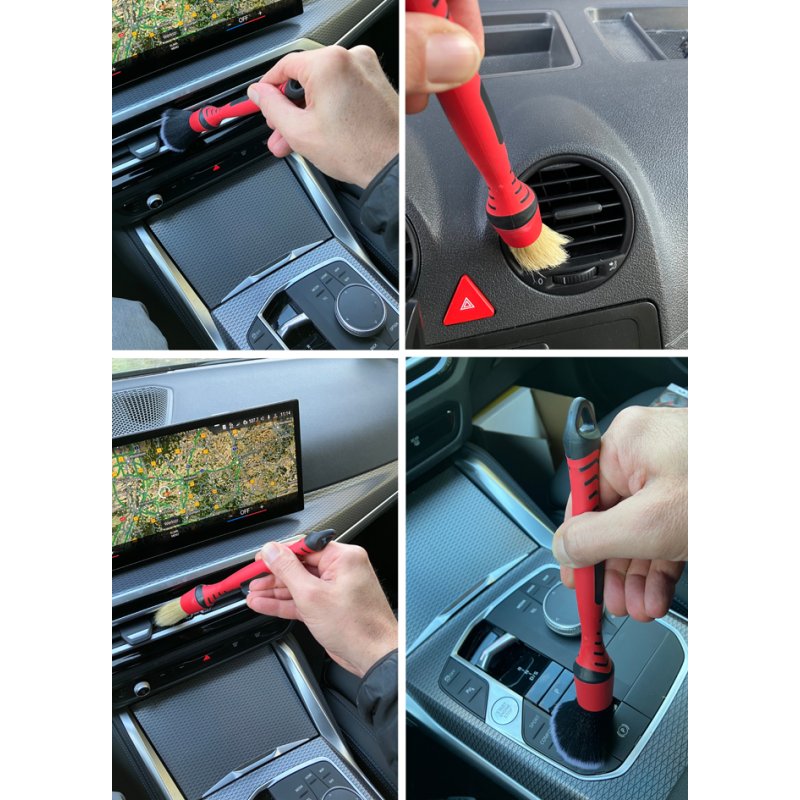IWH cleaning brush set for car & home, 6-piece