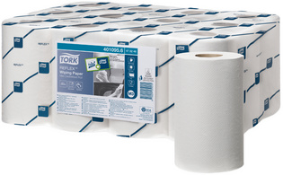 Tork Universele Poetsdoekrollen, 2-laags, wit, 67 m