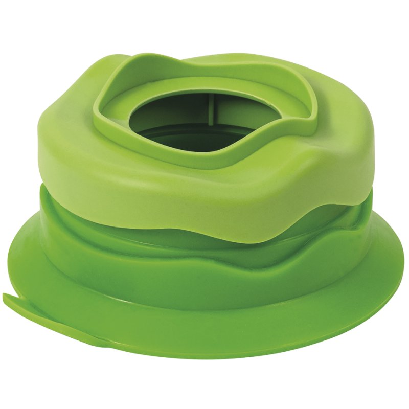 EBERHARD FABER GREEN WINNER water cup, green, silicone, folding mechanism