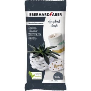 EBERHARD FABER boetseerklei EFA Plast classic, wit, 500 g