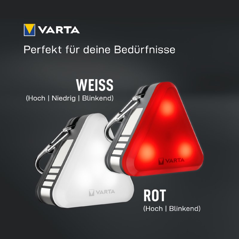 VARTA zaklamp Magnetic Safety Light, magnetisch, 5 lichtstanden, IP54