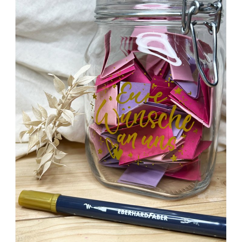 EBERHARD FABER Metallic Duo markers, gold and silver, 2 pieces