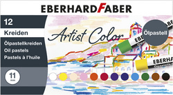 EBERHARD FABER oliepastelkrijt Artist Color, 12 stuks, 11 mm diameter, 70 mm