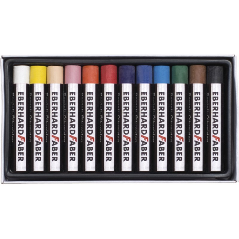 EBERHARD FABER crayons pastel gras Artist Color, résistant à l'eau, diamètre 9 mm, 50 pièces