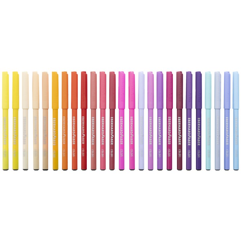 EBERHARD FABER COLORI felt-tip pens, round, 1.0 mm, 50 pieces