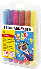 EBERHARD FABER dikke viltstiften COLORI, driehoekig, 2,0 mm, 24 stuks