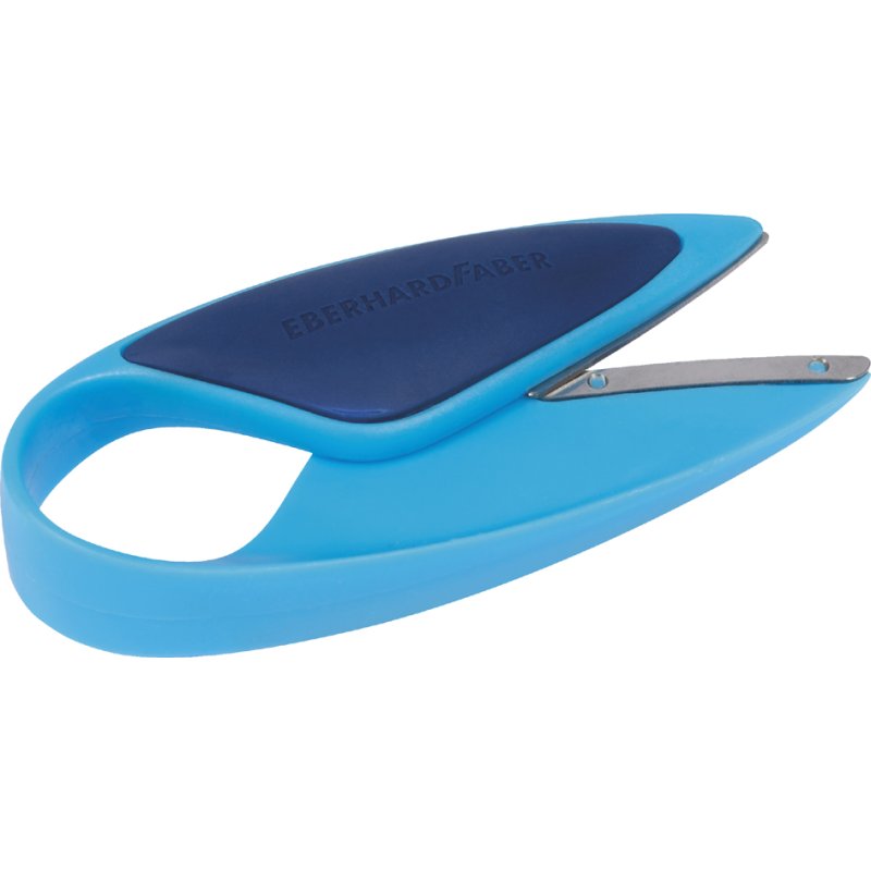 EBERHARD FABER ciseaux enfants Mini Kids, rond, bleu, 160 mm