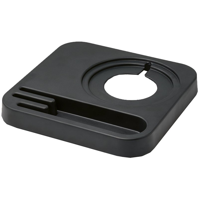 MOOR BIBIAN welkomstbord, zwart, melamine, 240×240×30 mm