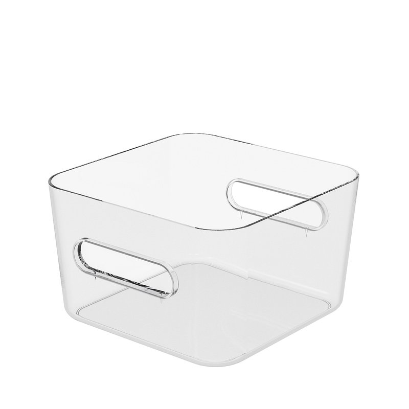 smartstore boîte de rangement COMPACT SQUARE L, transparent, 200×200×160 mm