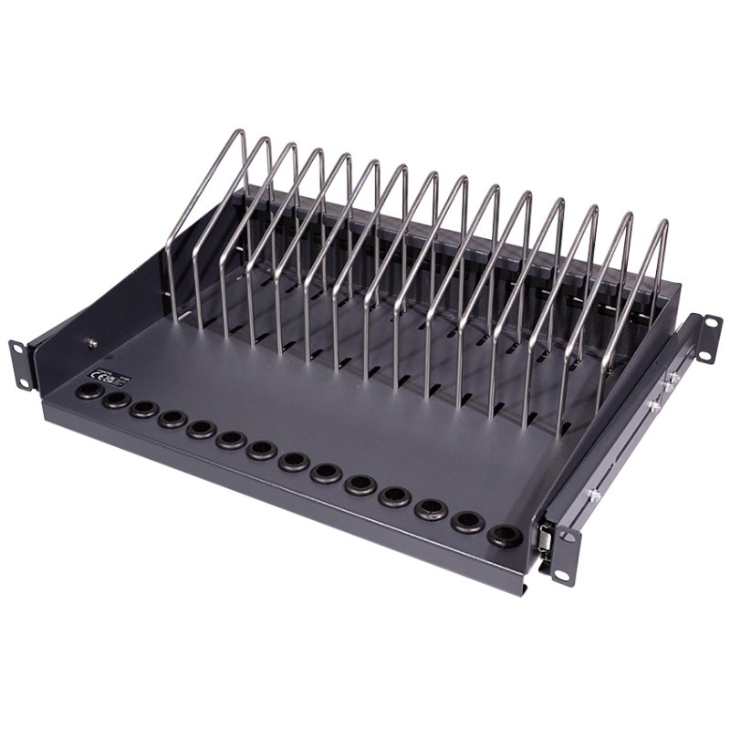 LogiLink Étagère 19 pouces pour laptops/tablettes/smartphones