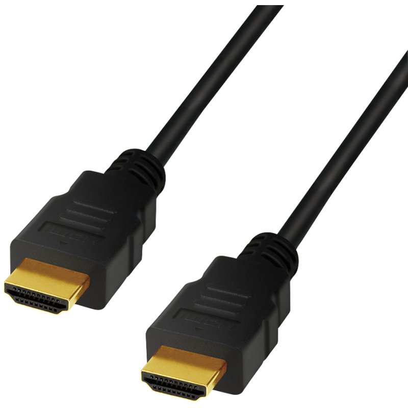 LogiLink Câble HDMI 2.1, connecteur A vers connecteur A, noir, 2,0 m