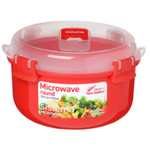 Sistema magnetronbakje rond, 915 ml, rood