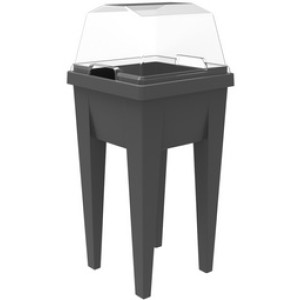 EDA deksel voor mini-moestuin VEG&Table, transparant, kunststof, 376×370×215 mm