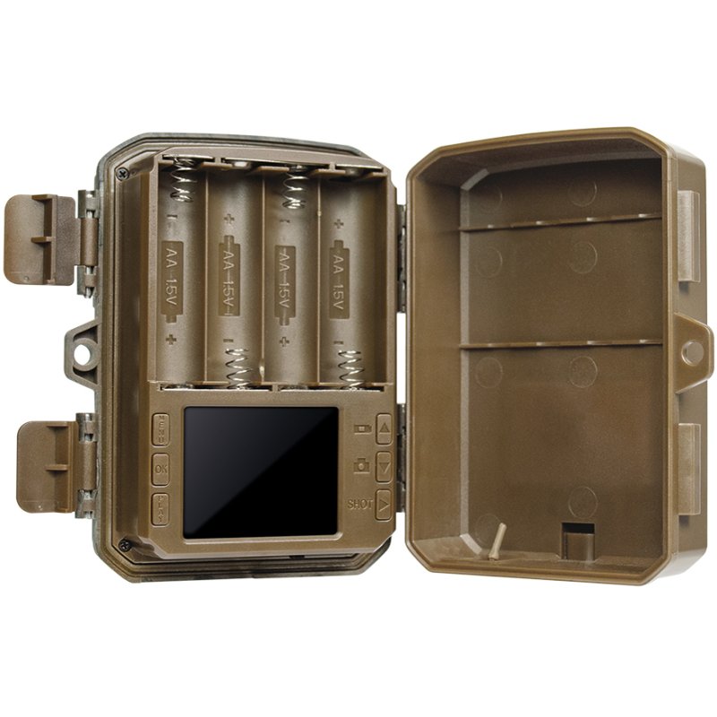 LogiLink caméra de chasse vision nocturne, détecteur de mouvement, 36 mégapixel, portée 15 m
