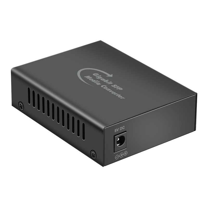 LogiLink Professional Gigabit media converter, RJ45/SFP, black, 100 km range