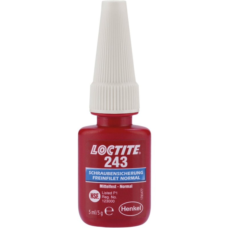LOCTITE schroefborging lijm, middenvast, 5 ml