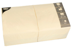 PAPSTAR lunch servetten, 33×33 cm, 3-laags, wit, 250 stuks