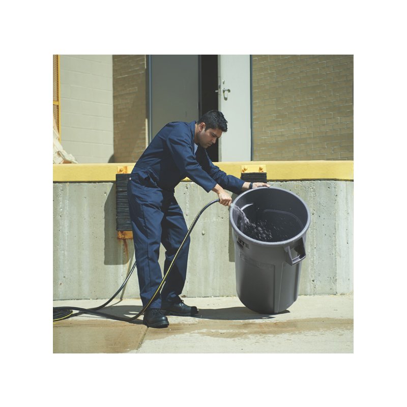 Rubbermaid container BRUTE, 37,9 litres, PP, blanc