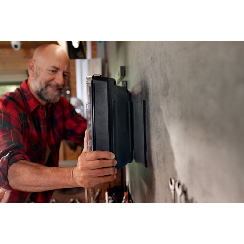 Bandes tesa Ultra Power Lock Strips, noir, adhésif auto-agrippant, 2×2 bandes