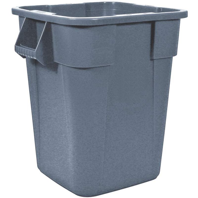 Rubbermaid BRUTE container, square, 151.4 litres, grey