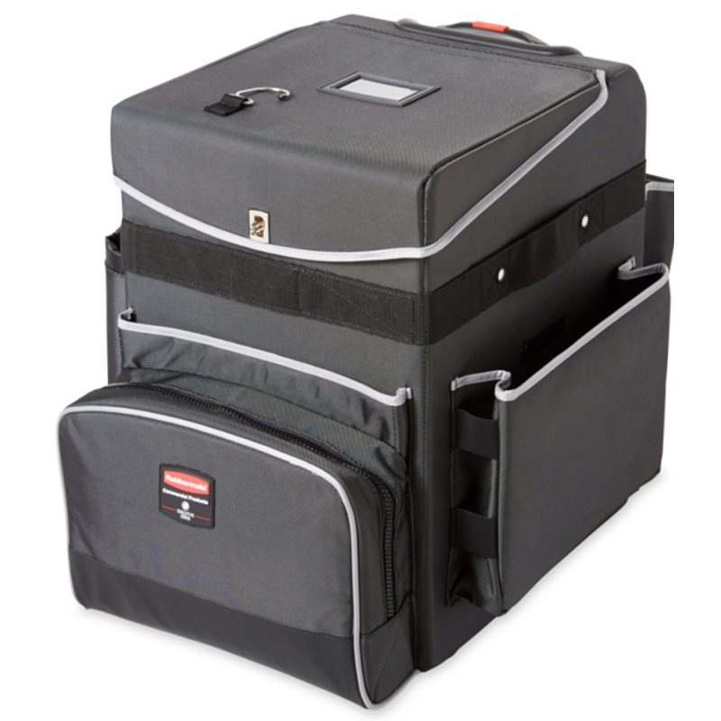 Rubbermaid chariot polyvalent Quick Cart, moyen, gris, 419×363×533 mm