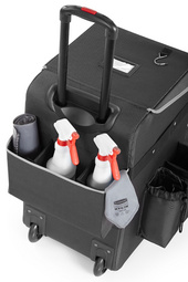 Rubbermaid Quick Cart trolley, groot, grijs, telescoopsteel