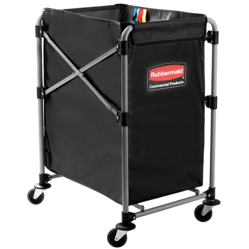 Rubbermaid sac de collecte X-Cart chariot de transport, 150 litres, noir