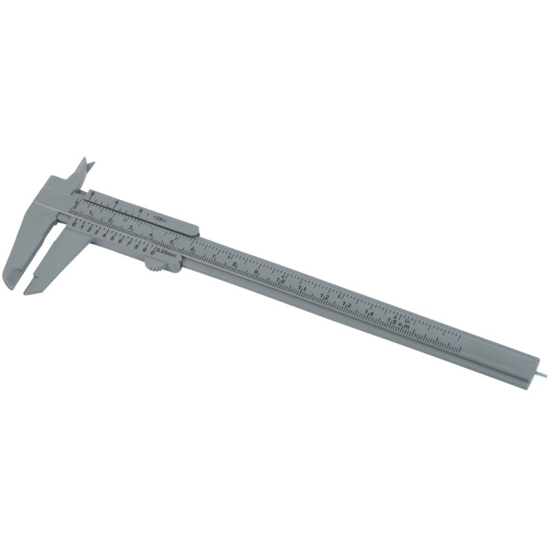 BRÜDER MANNESMANN pied à coulisse, plastique, 150 mm, précision 0,1 mm