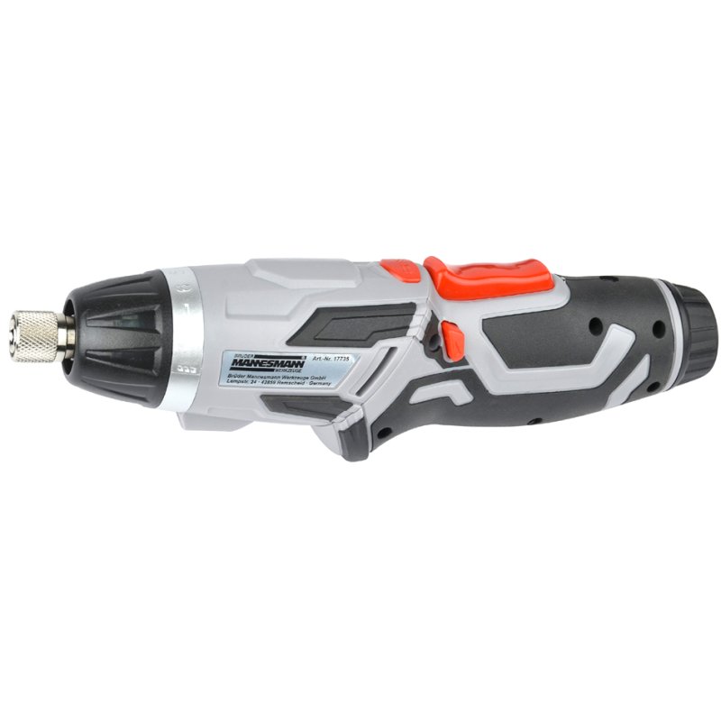 BRÜDER MANNESMANN tournevis à batterie, 3,6 volt, batterie lithium-ion, noir