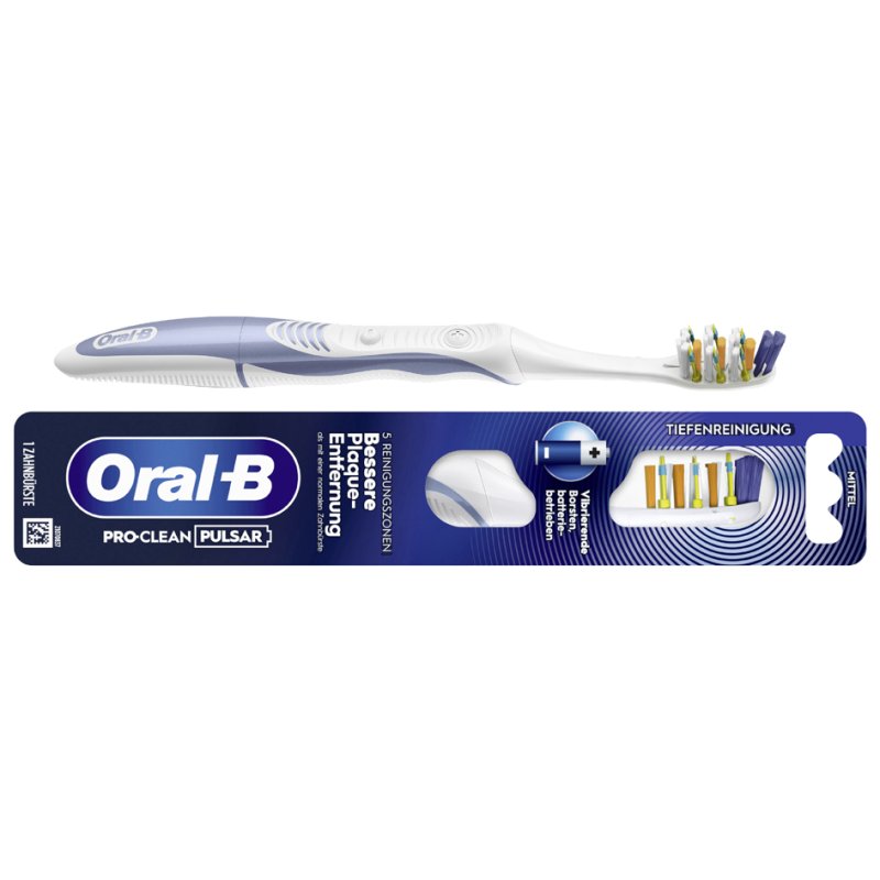 Oral-B Pro-Clean Pulsar tandenborstel, medium, op batterij