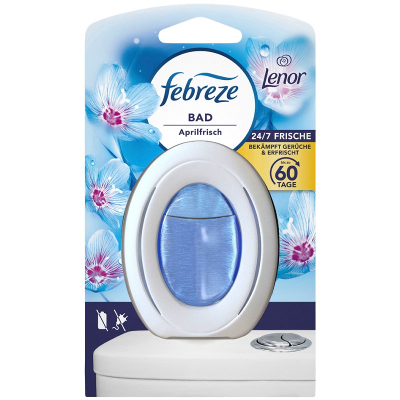 Febreze désodorisant Bad, parfum printemps, 8 ml, 60 jours