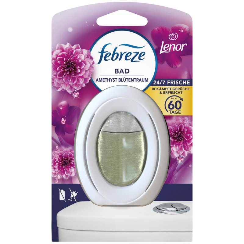 Febreze désodorisant Bad, parfum printemps, 8 ml, 60 jours