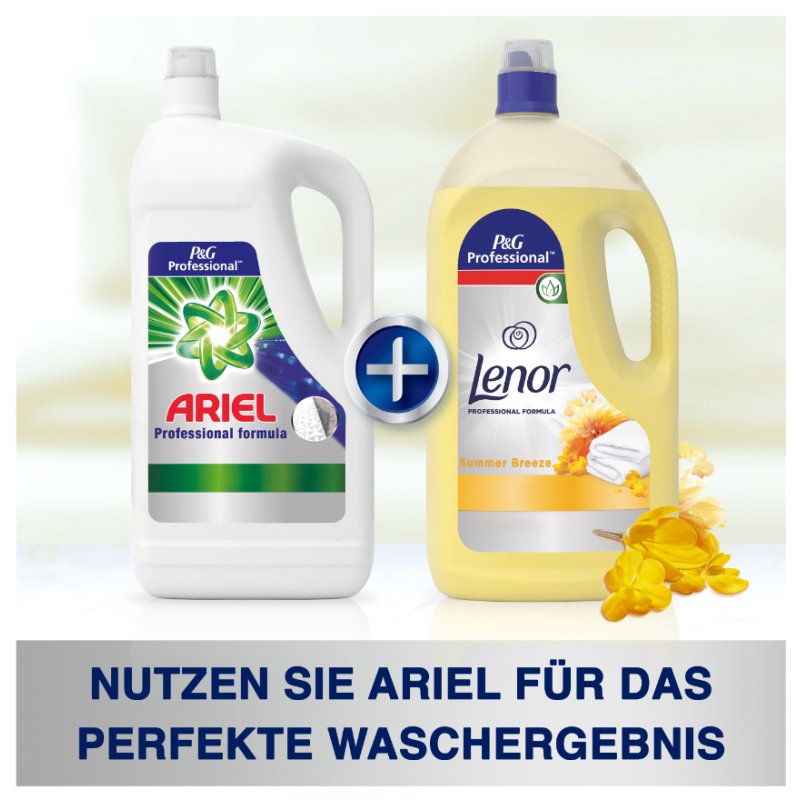 Lenor Professional assouplissant Avril Frais, 4 litres, 200 lavages