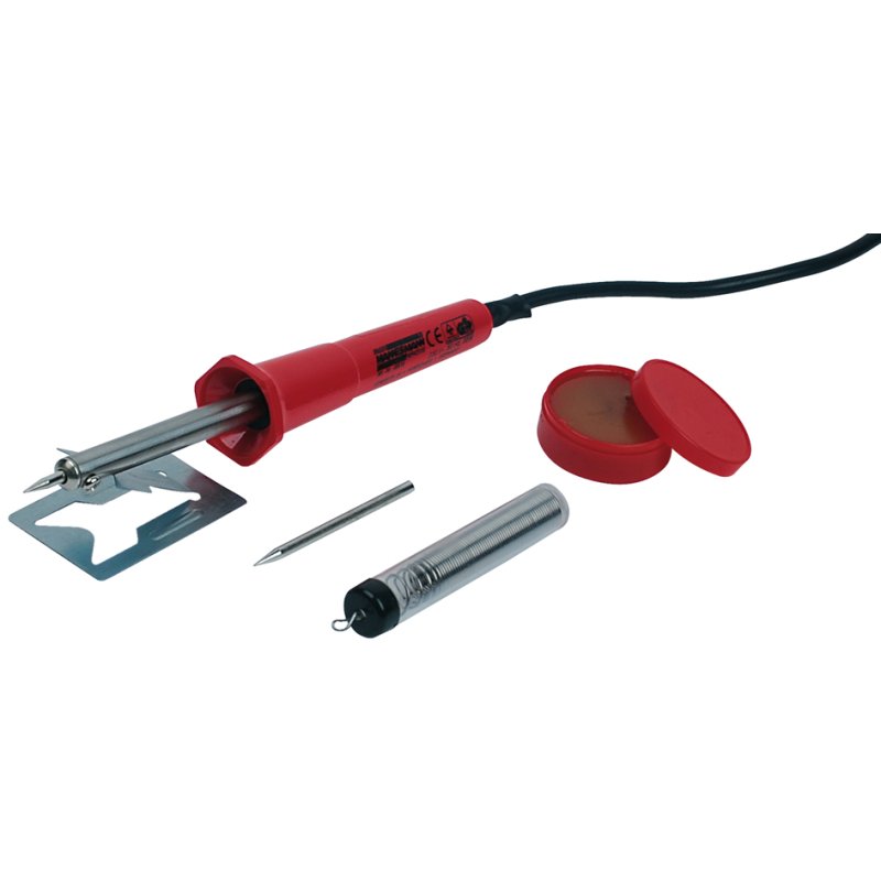 BRÜDER MANNESMANN soldering tool set, 5 pieces, 30 watt