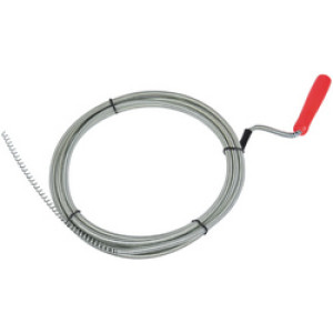 BRÜDER MANNESMANN ontstoppingsveer, 3 m, 6 mm diameter, federstaal