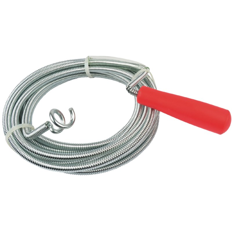 BRÜDER MANNESMANN ontstoppingsveer, 3 m, 6 mm diameter, federstaal