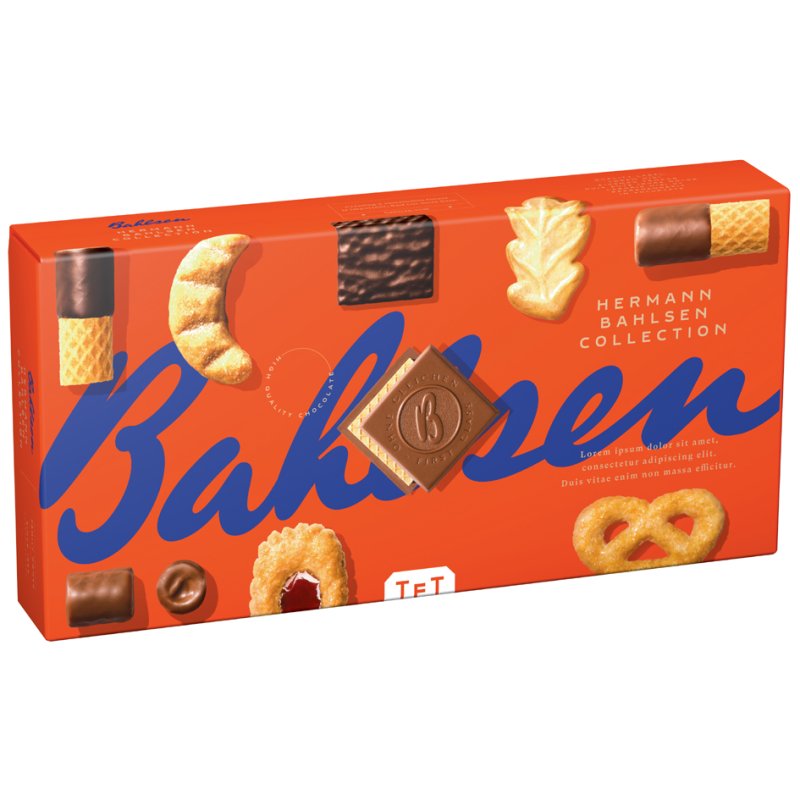 Bahlsen koekjesmix Hermann Bahlsen Collection S, 11 klassiekers, 161 g