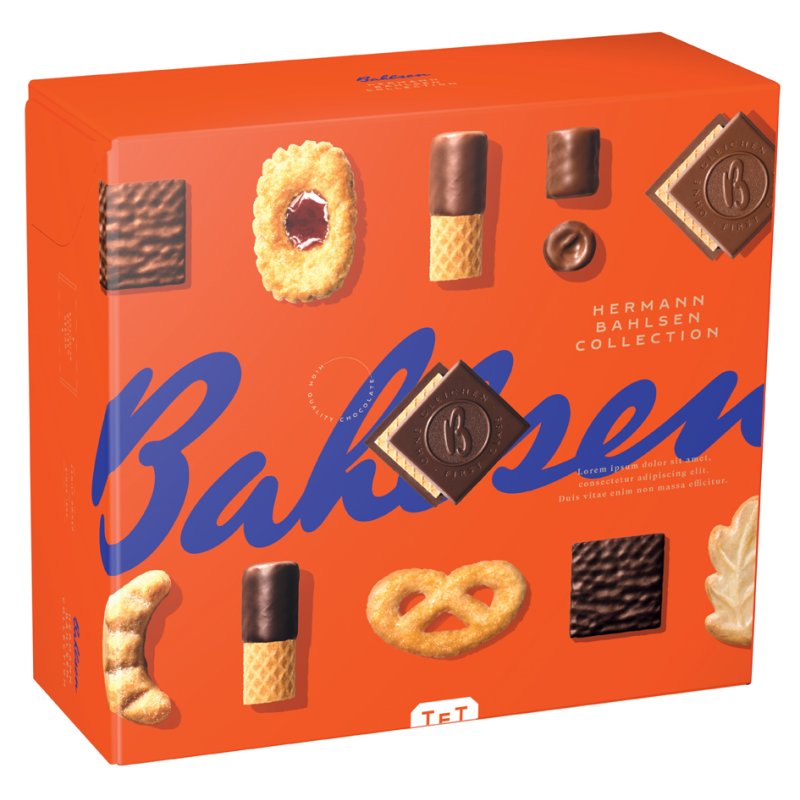 Bahlsen mélange de biscuits Hermann Bahlsen Collection XL, 11 classiques, 8 × 227 g