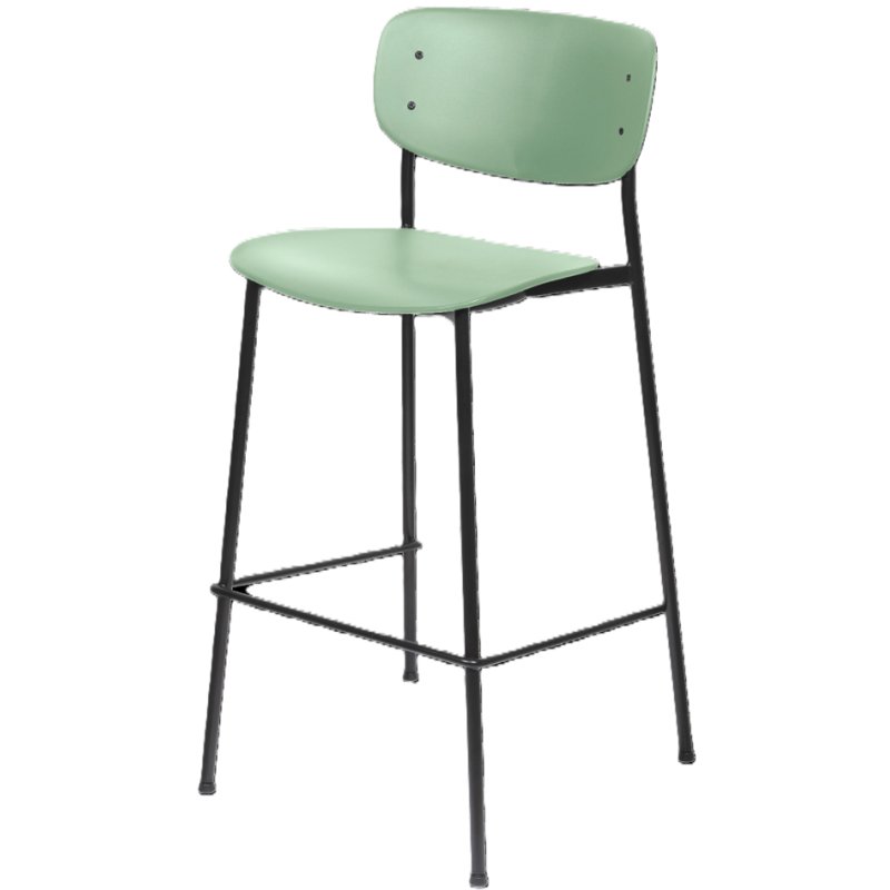 PAPERFLOW tabouret SOHO, vert, empilable, lot de 2