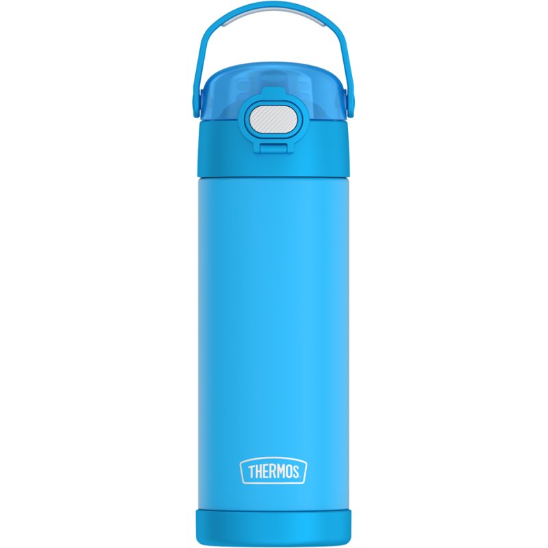 THERMOS Funtainer gourde isotherme, bleu néon, 0,47 L