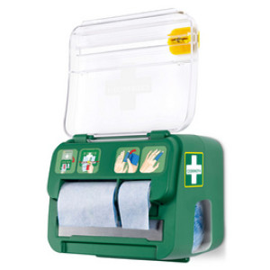 CEDERROTH pleisterdispenser Soft Foam Bandage 2-in-1, ABS-kunststoff, wandmontage