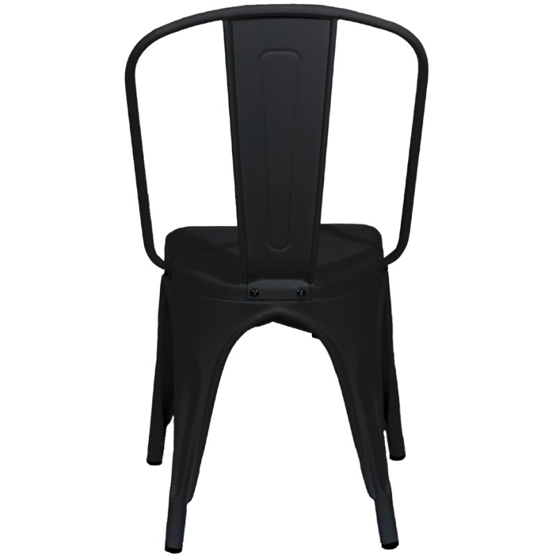 PAPERFLOW chaises visiteurs outdoor URBAN, blanc, lot de 2, empilables